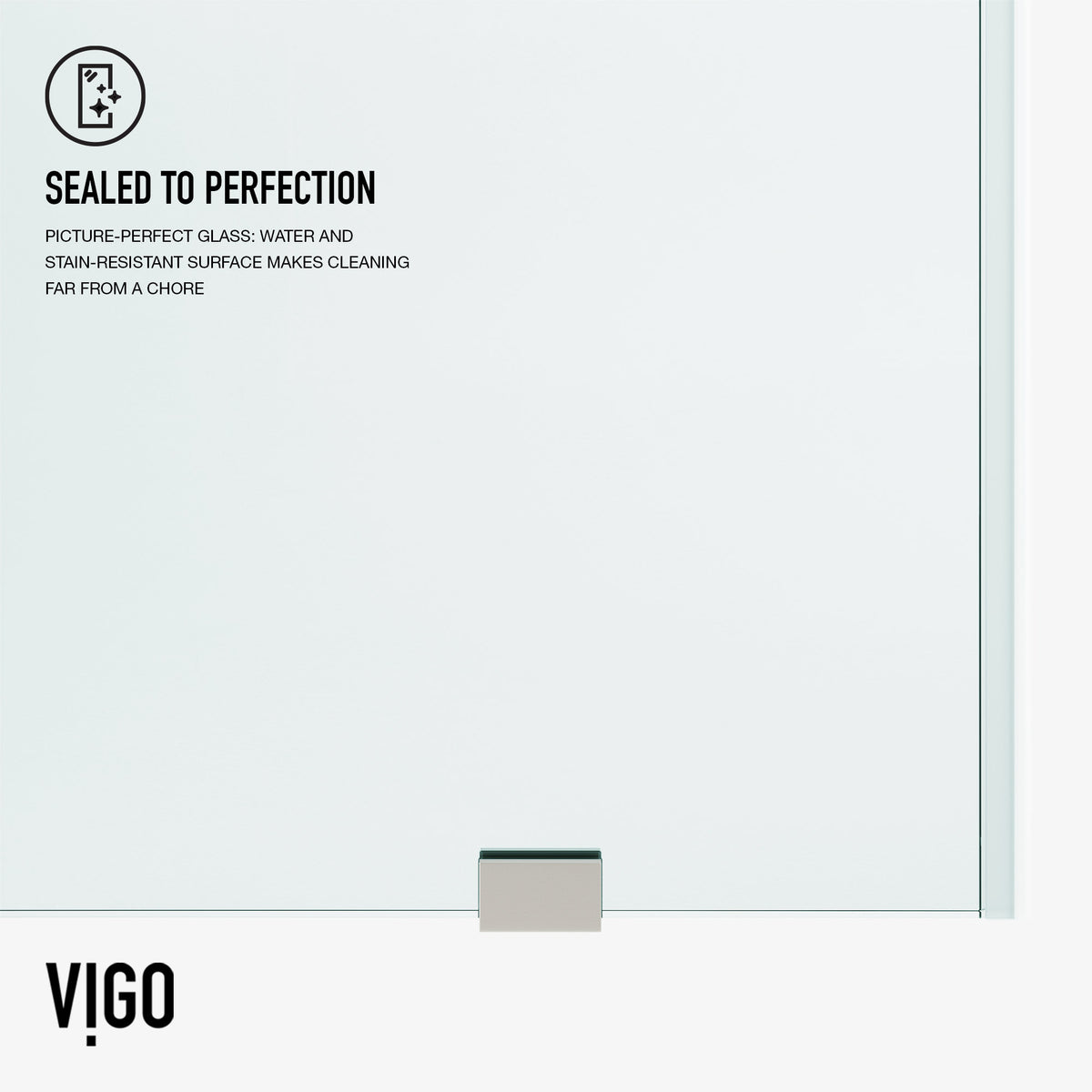 Elan Sliding Frameless Tub Door