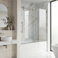 Elan Sliding Frameless Tub Door