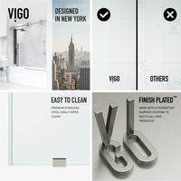 Elan Sliding Frameless Tub Door