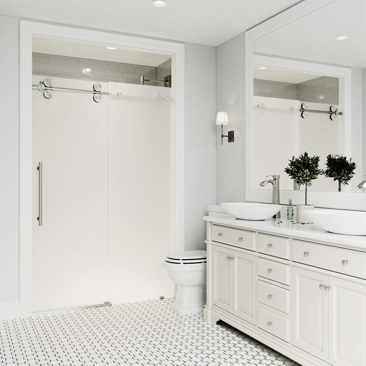 Elan Frameless Sliding Shower Door