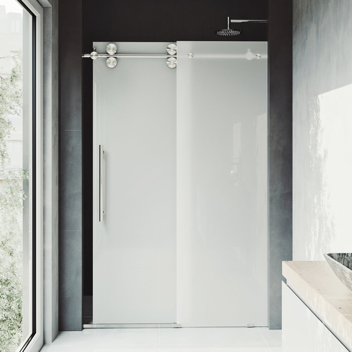 Elan Frameless Sliding Shower Door