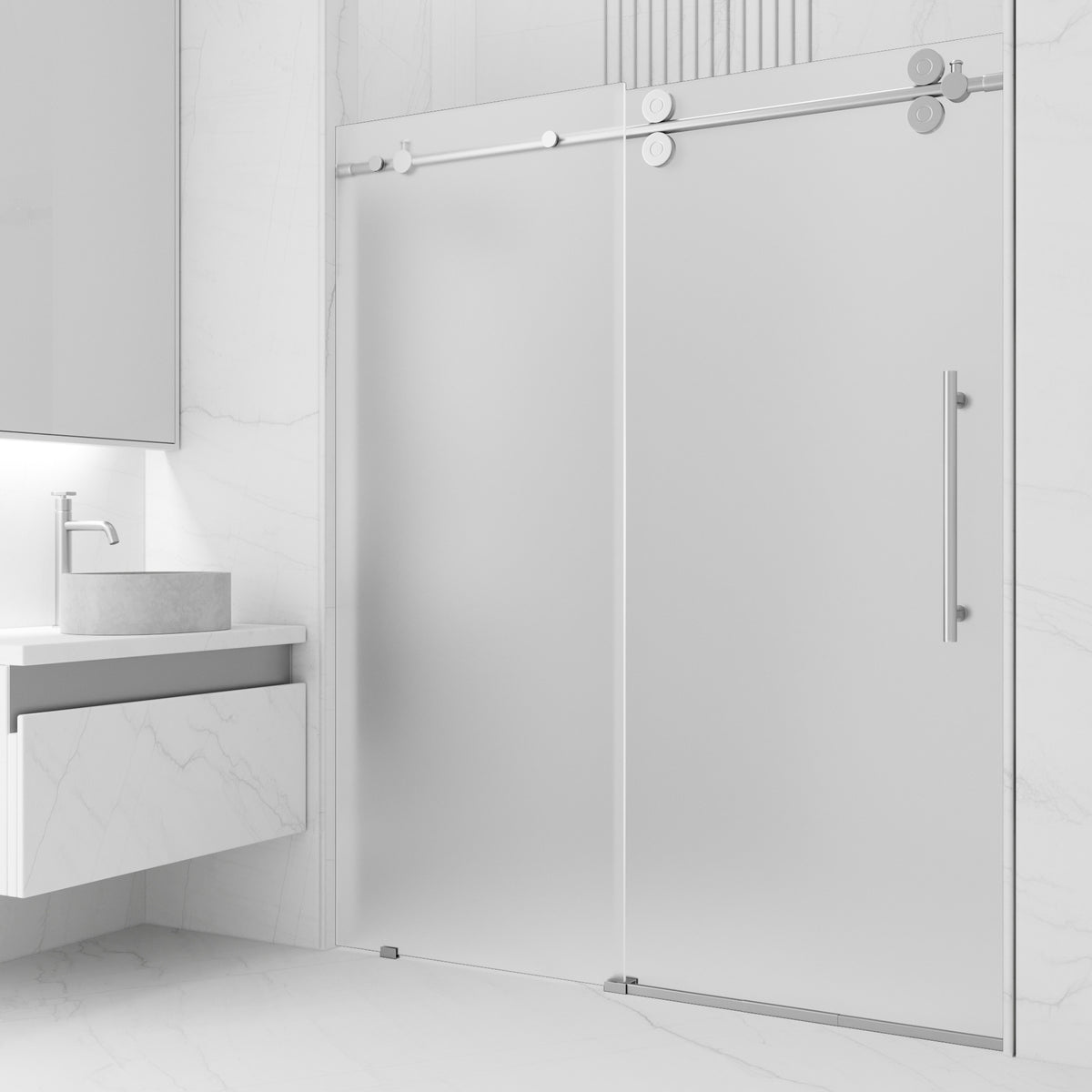Elan Frameless Sliding Shower Door