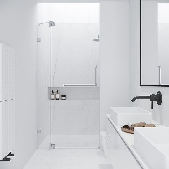 Pirouette Frameless Pivot Shower Door