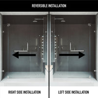 Pirouette Frameless Pivot Shower Door