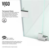 Pirouette Frameless Pivot Shower Door