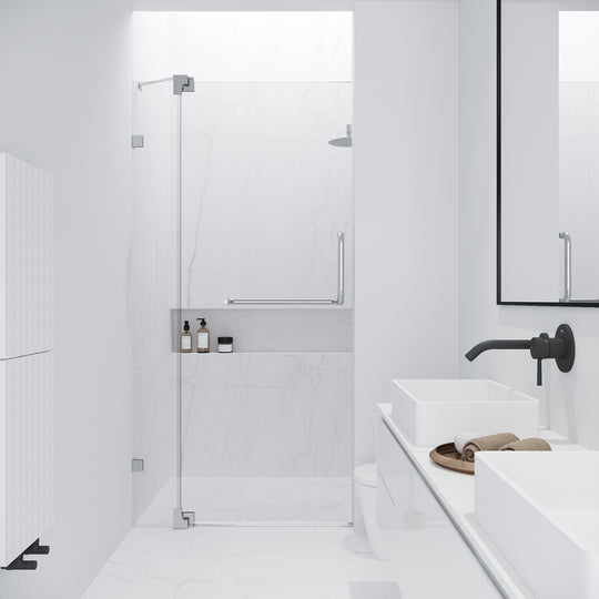 Pirouette Frameless Pivot Shower Door