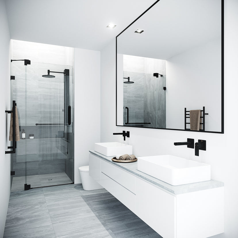 Pirouette Frameless Pivot Shower Door