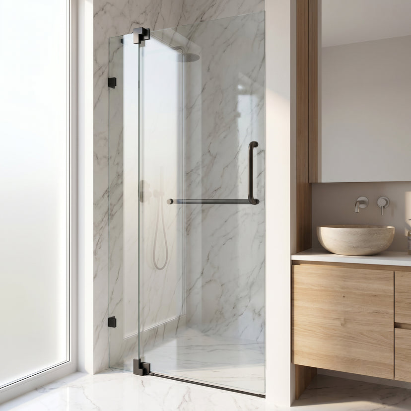 Pirouette Frameless Pivot Shower Door