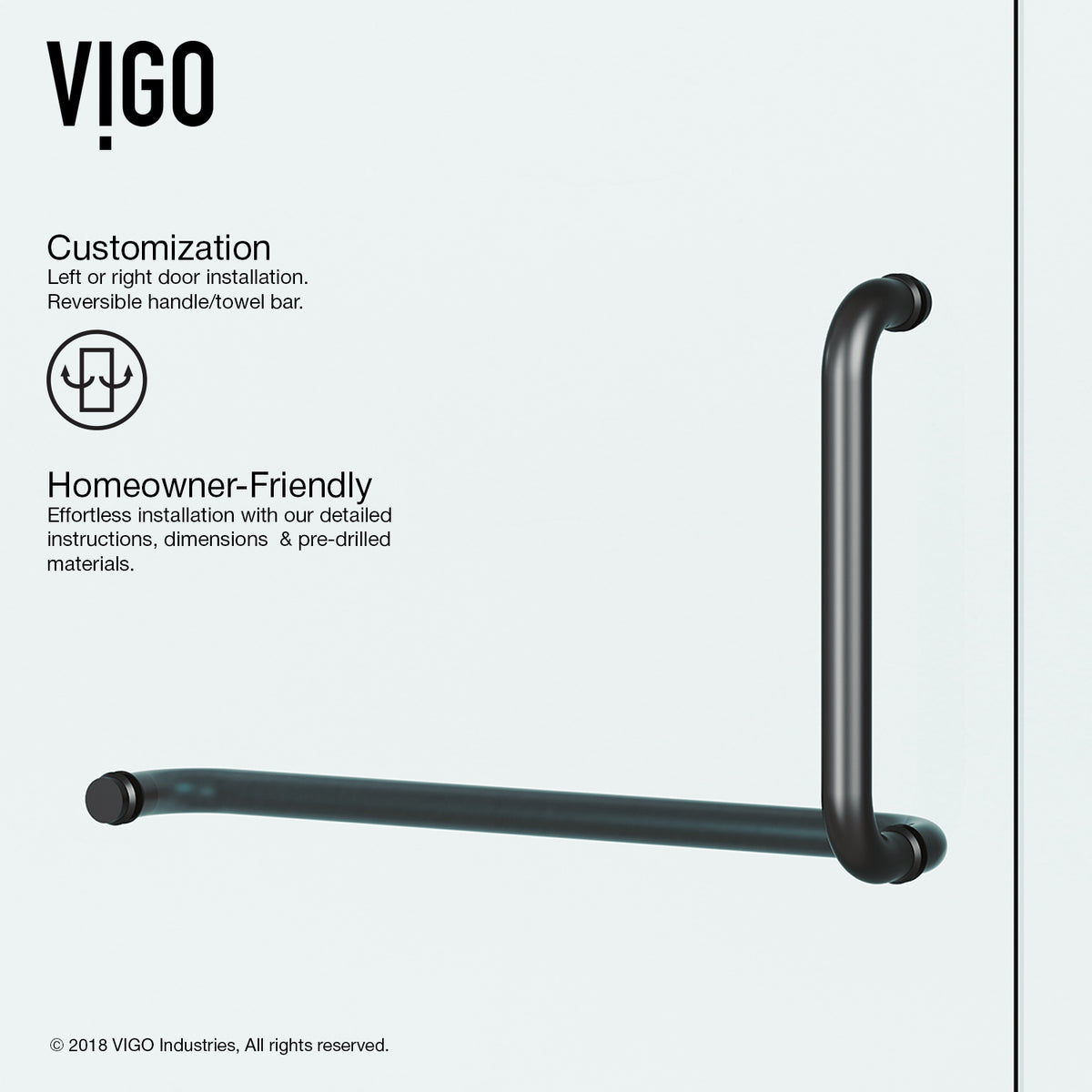 Pirouette Frameless Pivot Shower Door