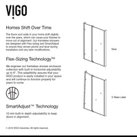 Pirouette Frameless Pivot Shower Door