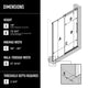 Luca Frameless Sliding Shower Door