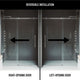 Luca Frameless Sliding Shower Door