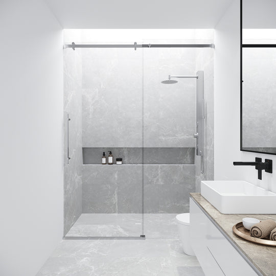 Luca Frameless Sliding Shower Door