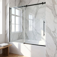 Luca Frameless Sliding Tub Door 56–60 in.