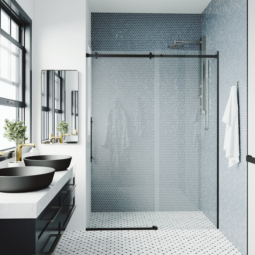 Luca Frameless Sliding Shower Door