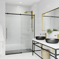 Luca Frameless Sliding Shower Door