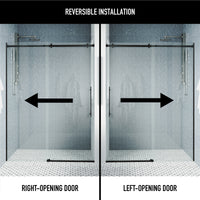 Luca Frameless Sliding Shower Door