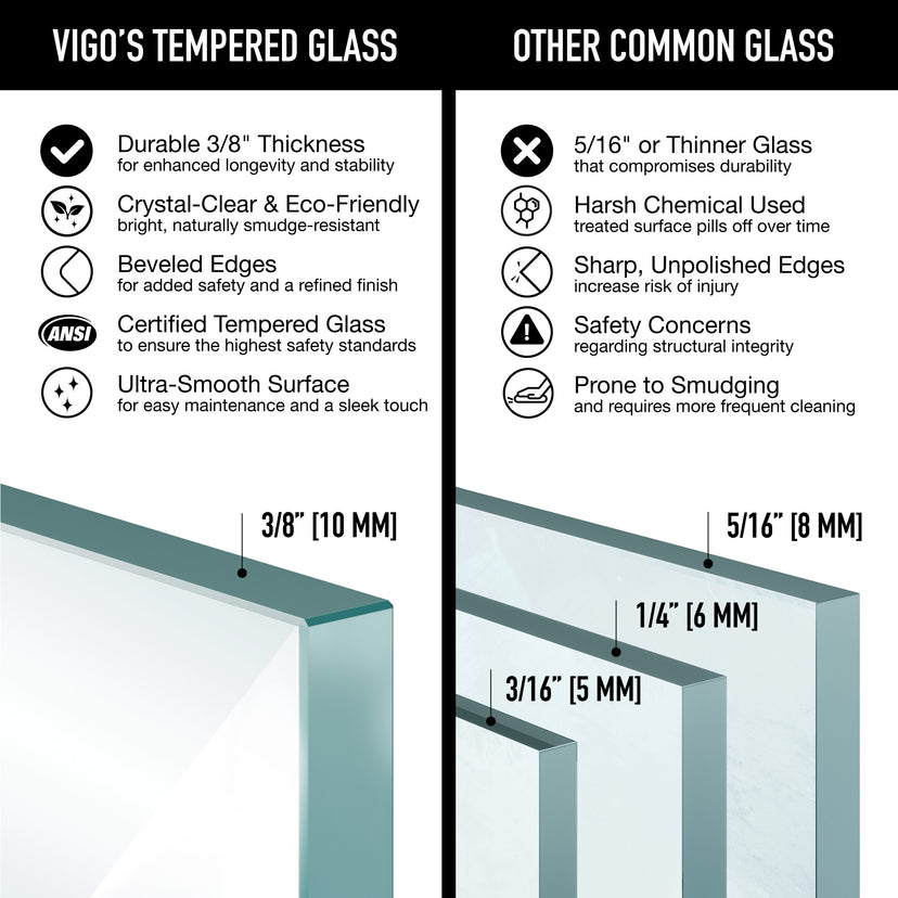 Luca 56-60 in. W x 58 in. H Frameless Sliding Tub Door in Matte Brushed Gold with 3/8 in. (10mm) Clear Glass and Arden 3-Piece Bath Hardware Set