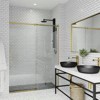 Luca Frameless Sliding Shower Door