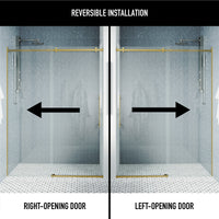 Luca Frameless Sliding Shower Door