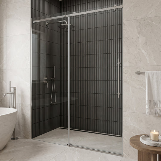 Luca Frameless Sliding Shower Door