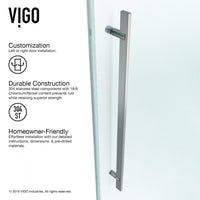 Luca Frameless Sliding Shower Door