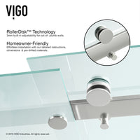 Luca Frameless Sliding Shower Door