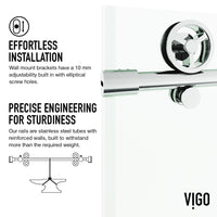 Cass Elan Frameless Sliding Shower Door