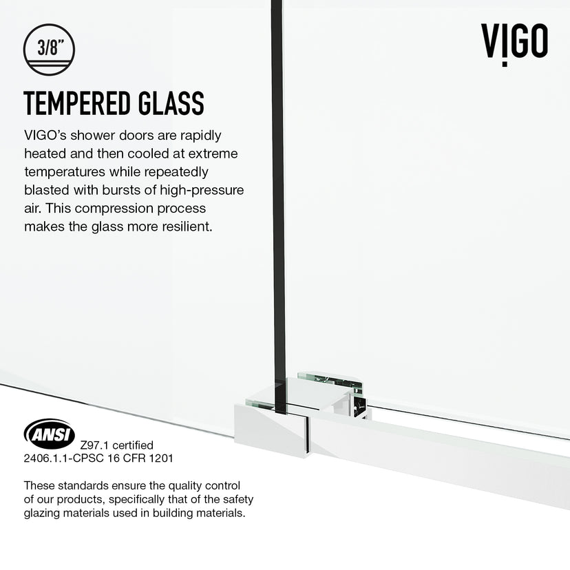Cass Elan Frameless Sliding Shower Door