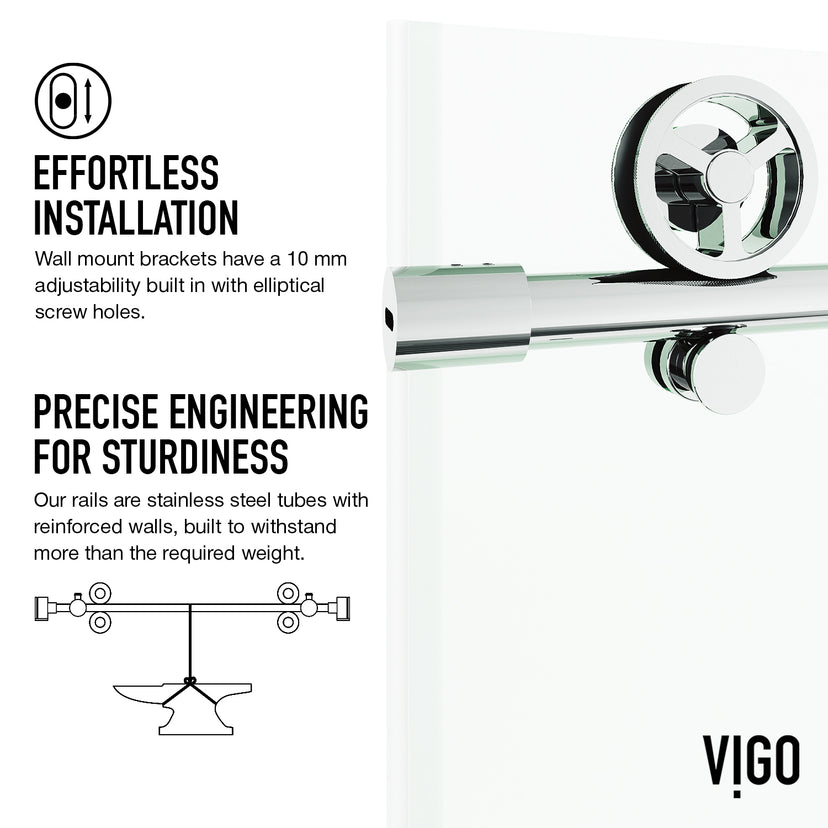 Cass Elan Frameless Sliding Shower Door