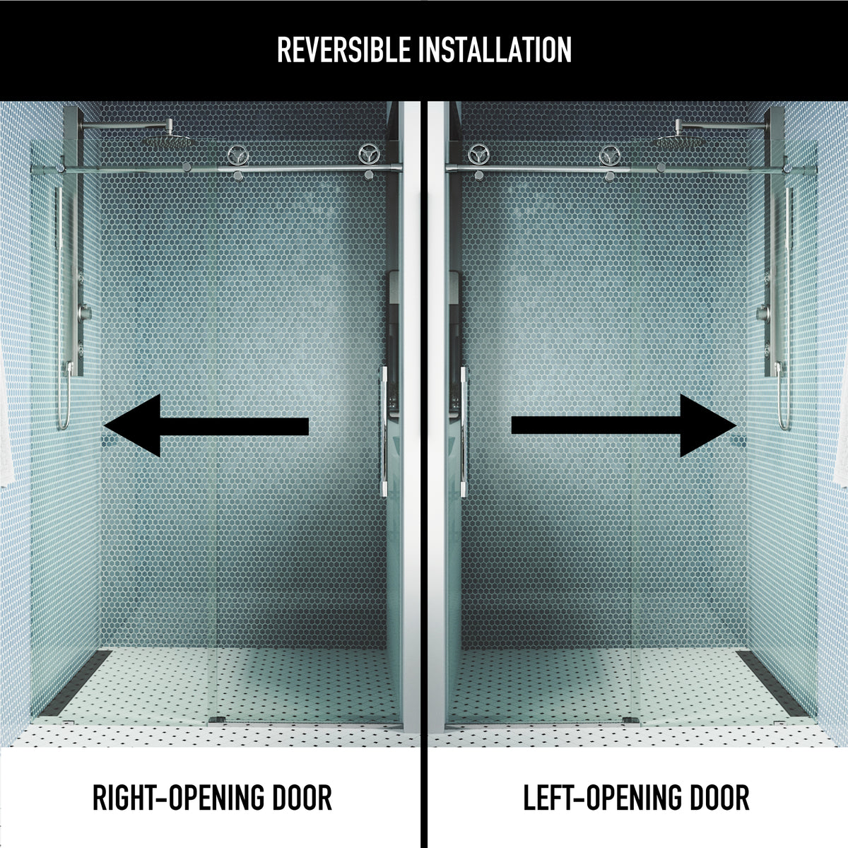Cass Elan Frameless Sliding Shower Door
