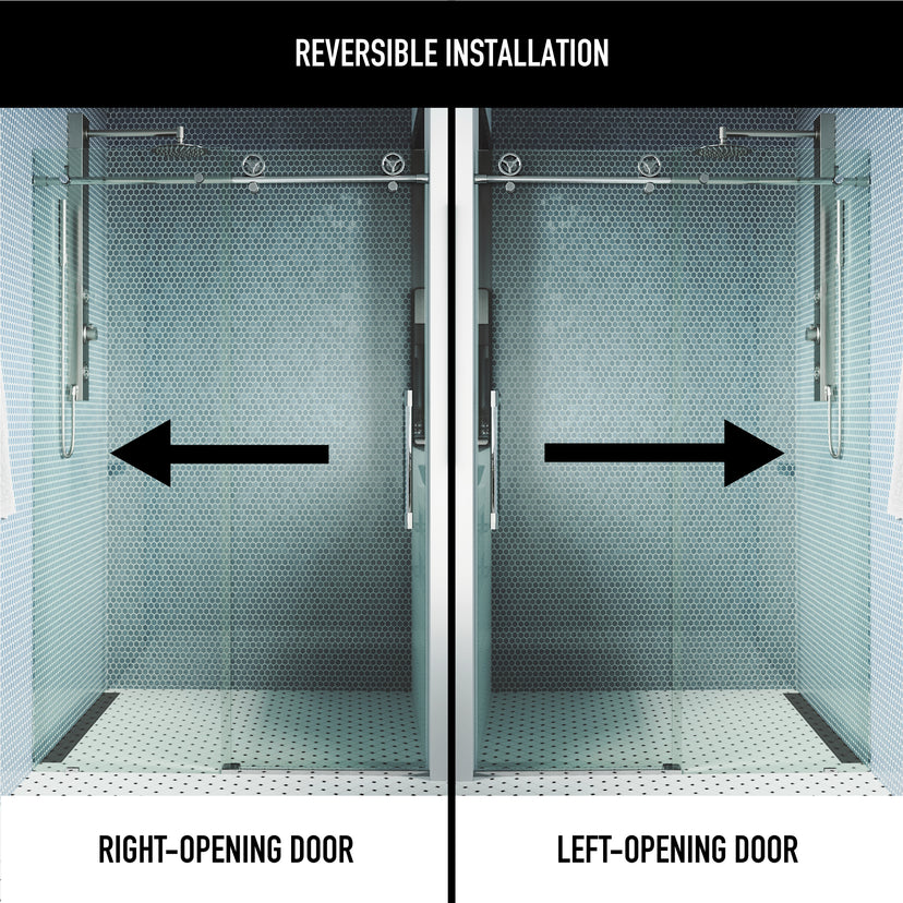 Cass Elan Frameless Sliding Shower Door