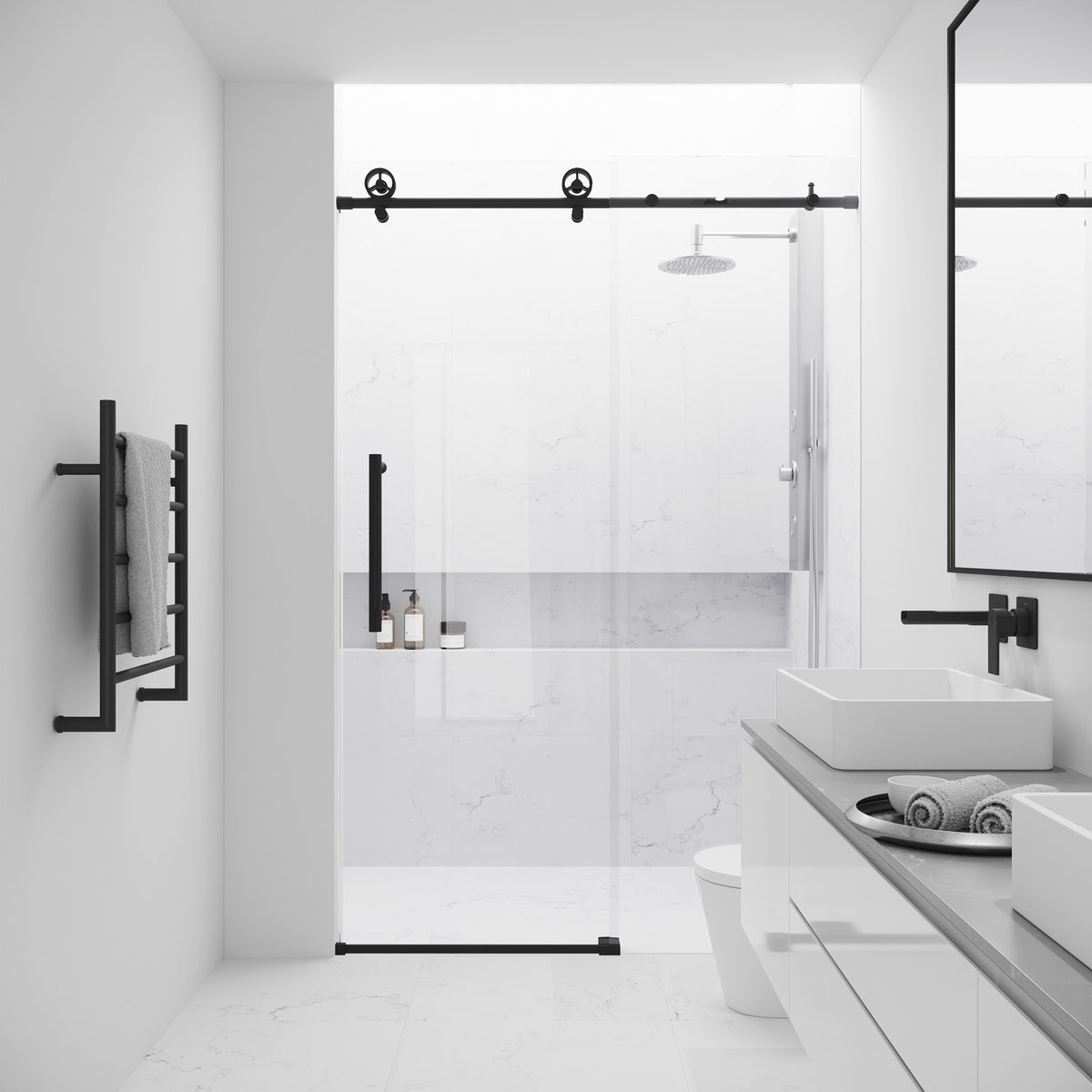 Cass Elan Frameless Sliding Shower Door