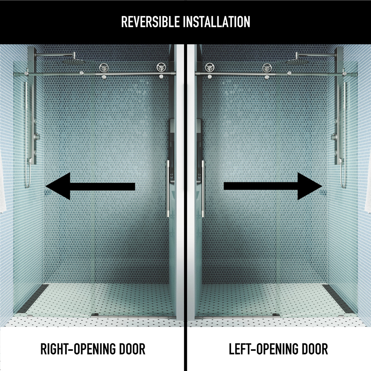 Cass Elan Frameless Sliding Shower Door