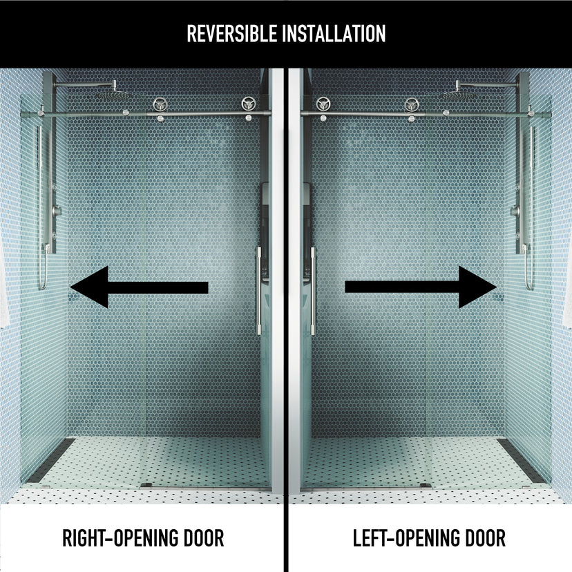 Cass Elan Frameless Sliding Shower Door