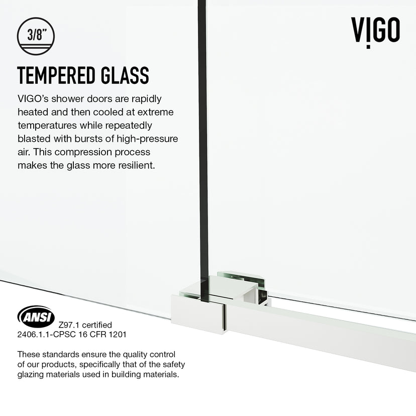 Cass Elan Frameless Sliding Shower Door