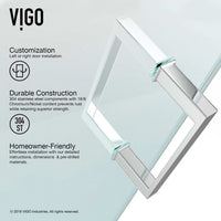 Ryland Frameless Sliding Shower Door
