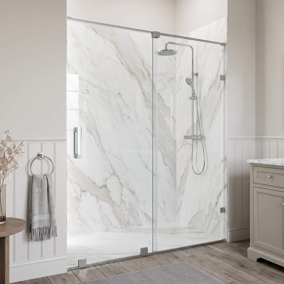 Ryland Frameless Sliding Shower Door