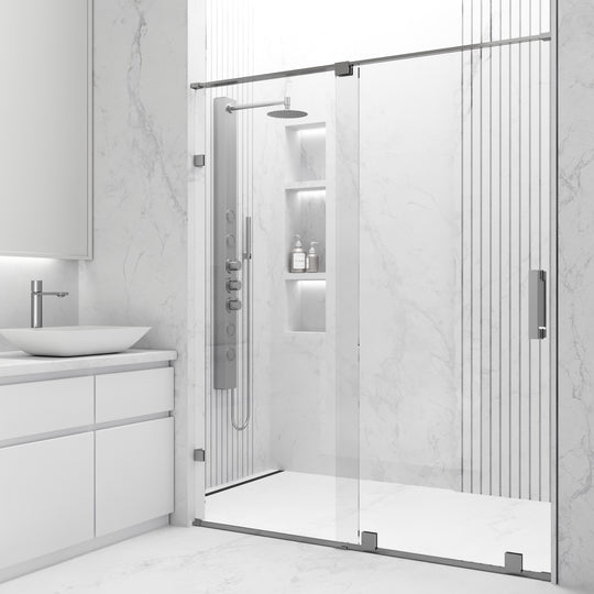 Ryland Frameless Sliding Shower Door