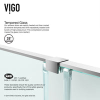 Ryland Frameless Sliding Shower Door
