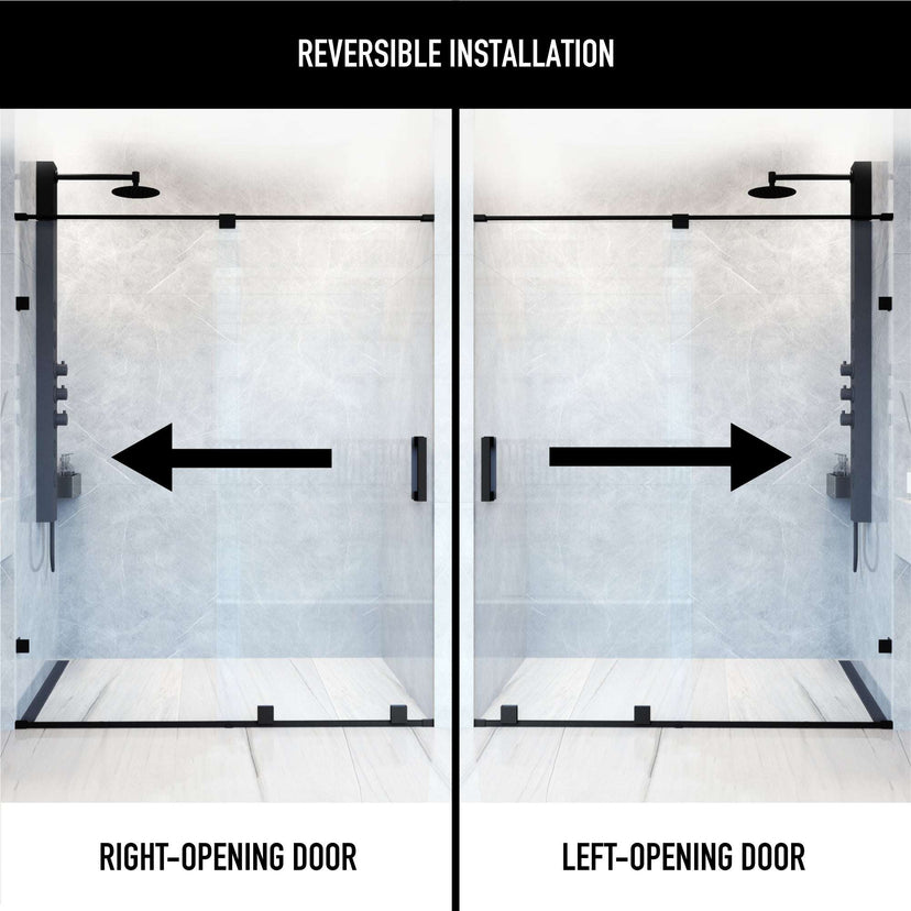 Ryland Frameless Sliding Shower Door
