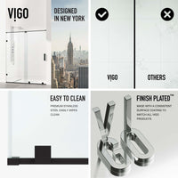 Ryland Frameless Sliding Shower Door