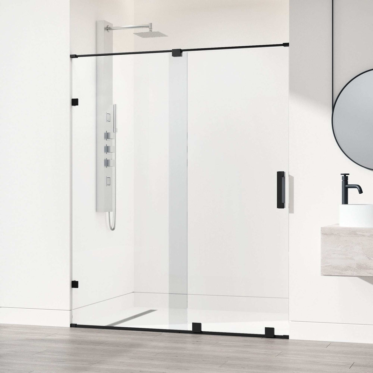 Ryland Frameless Sliding Shower Door