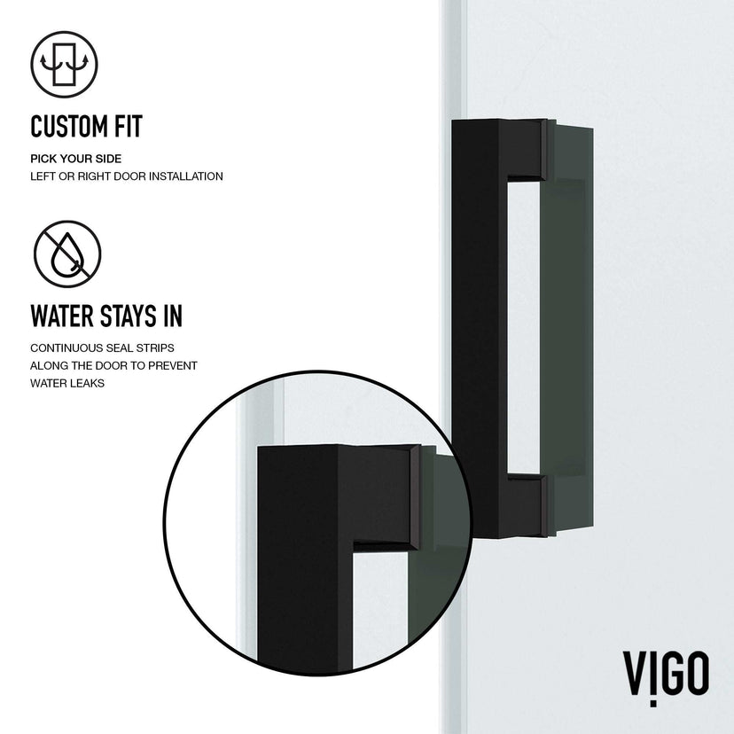 Ryland Frameless Sliding Shower Door