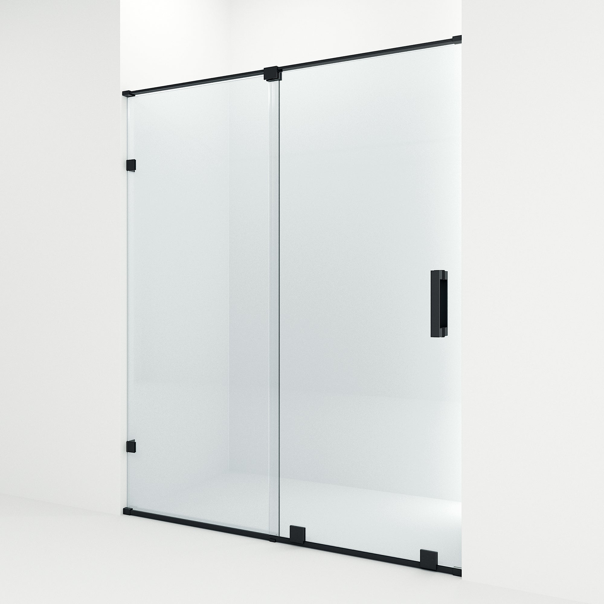 Ryland – 60 in. x 73 in. Frameless Sliding Shower Door in Matte