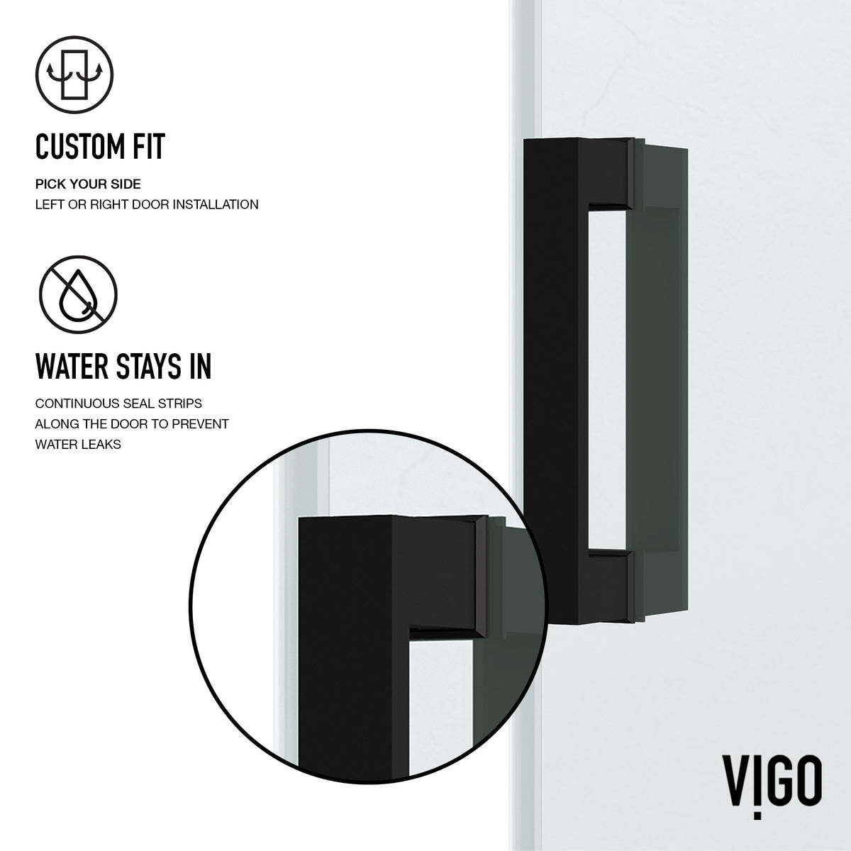 Ryland Frameless Sliding Shower Door
