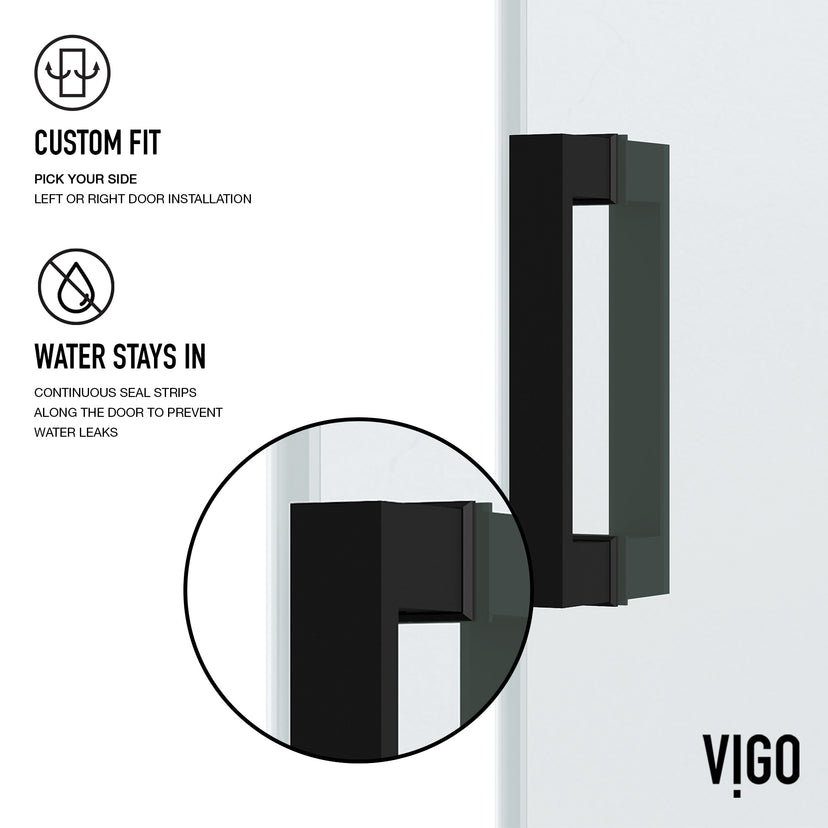 Ryland Frameless Sliding Shower Door