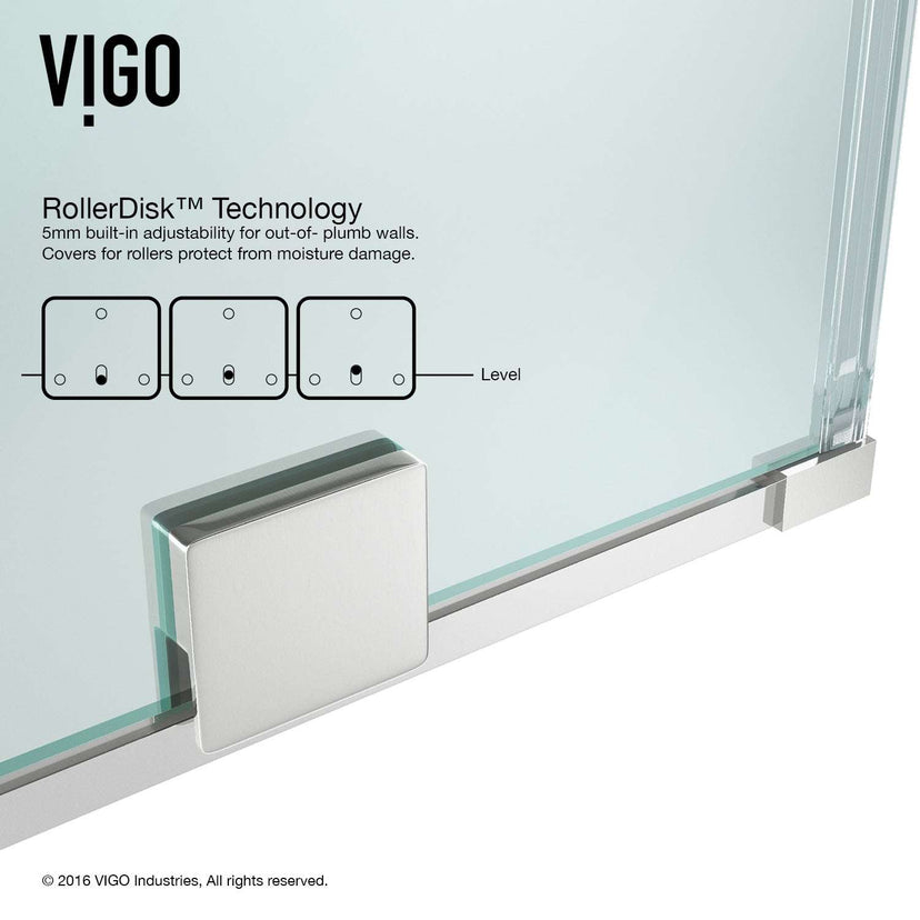 Ryland Frameless Sliding Shower Door