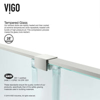 Ryland Frameless Sliding Shower Door