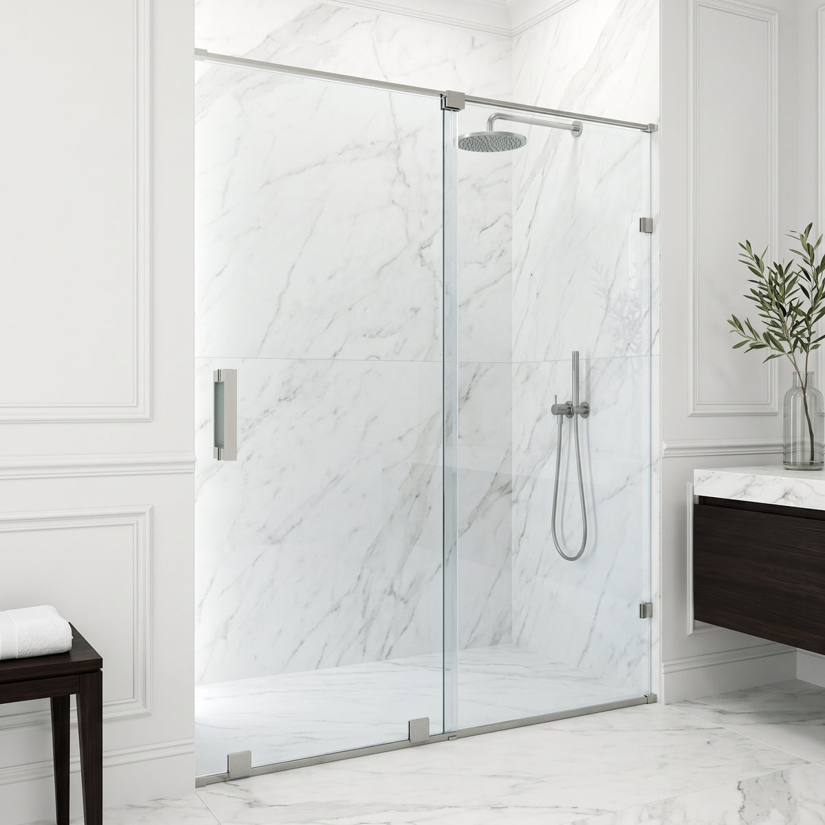 Ryland Frameless Sliding Shower Door